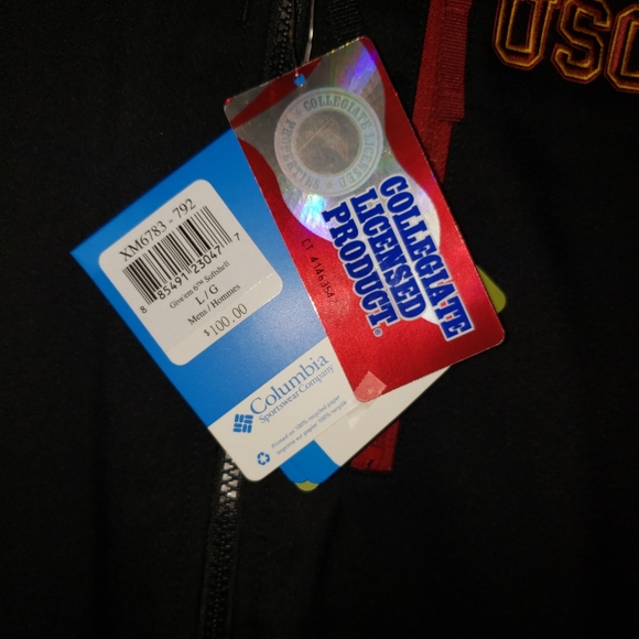 Columbia Jacket with USC Trojans logo - Picture 2 of 3
